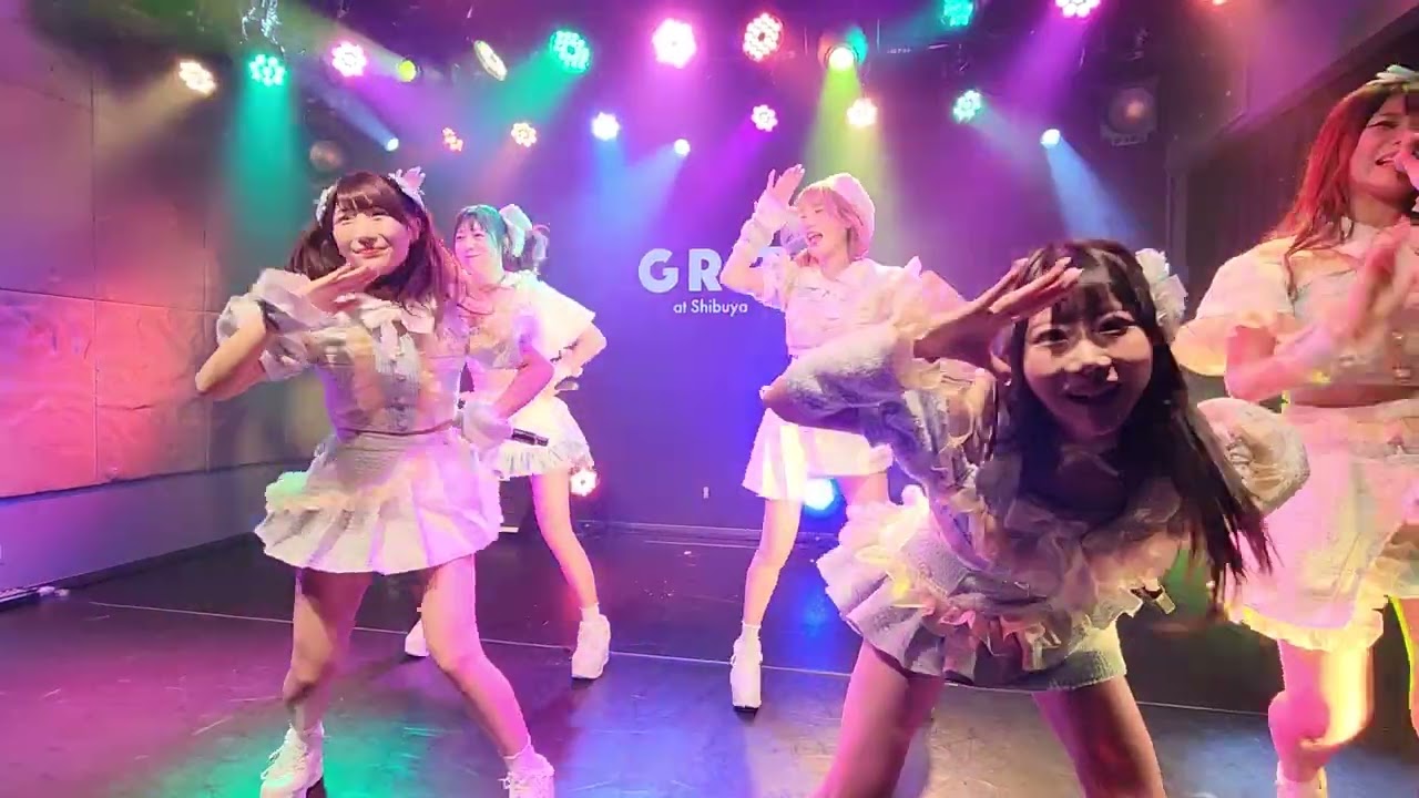1月18日(日)渋谷GRIT、Cherie！ライブ、MC、3曲目、恋心スノードーム、4曲目、怪盗♡ラブコメディ、終了後MC