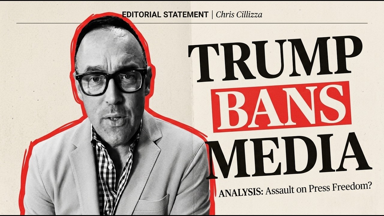 Трамп только что ЗАПРЕТИЛ CNN в Белом доме. Вот что происходит на самом деле 😳 | Крис Силлицца