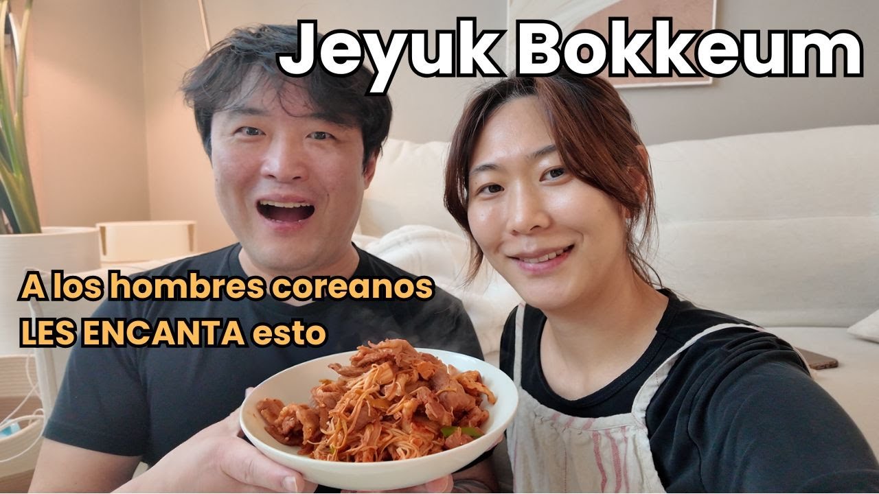 ¿Qué almuerzan las parejas coreanas? El jeyuk-bokkeum, el plato favorito de muchos hombres coreanos
