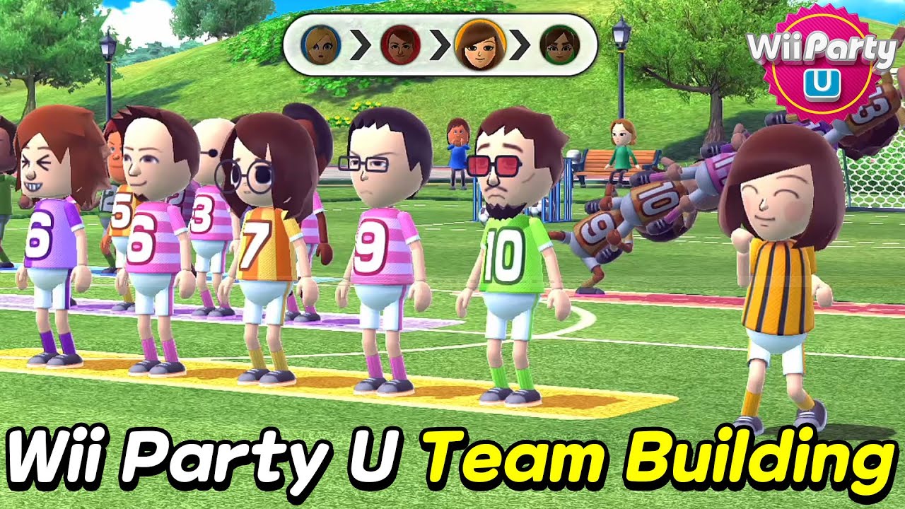 Wii Party U Team Building gameplay | Expert com | Rosalina Vs Marie Vs Sophia Vs Mizuho AlexGamingTV