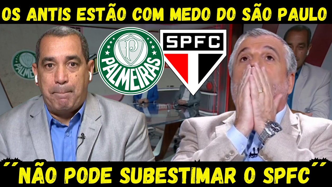 OS ANTIS CONTINUAM DUVIDANDO DO SÃO PAULO!´´SPFC ESTÁ JOGANDO DEMAIS´´! NOTICIAS DO SAO PAULO