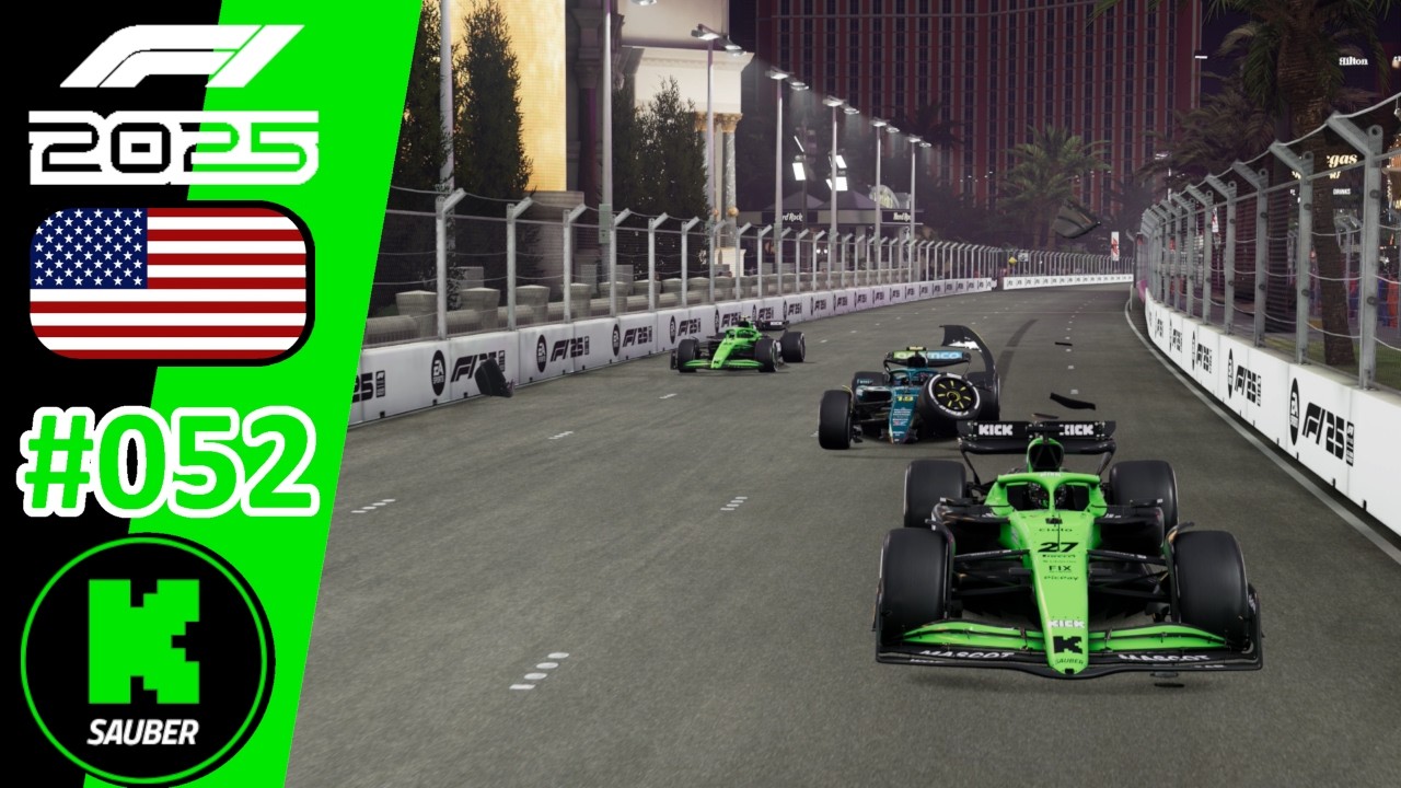 F1 25 S2 #052 - Las Vegas GP | Let´s Play F1 2025