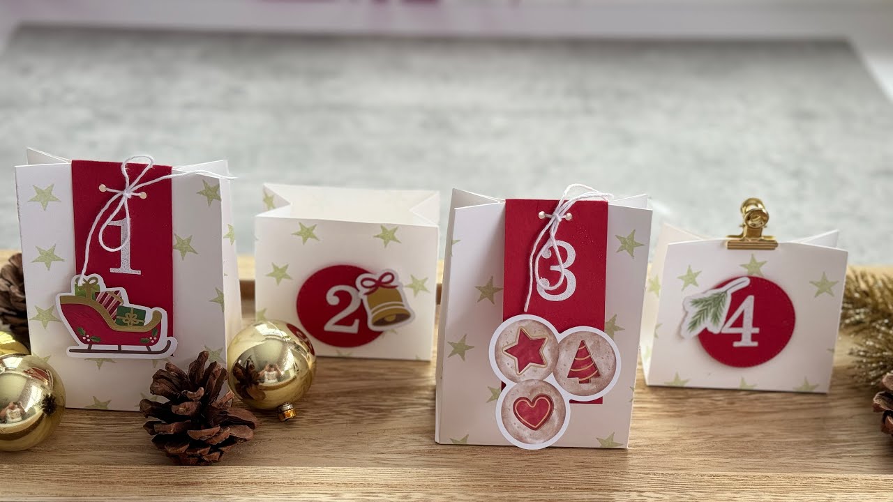 DIY - Adventskalender Ideen-; Anleitungen für Boxen -perfekt für viele Anlässe