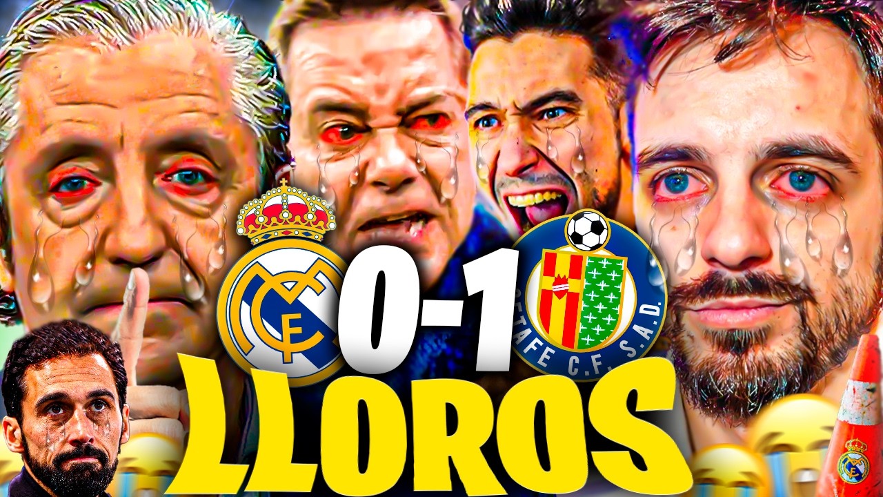 😂LOS MEJORES LLOROS MADRIDISTAS al REAL MADRID 0-1 GETAFE - DjMaRiiO, Los Futbolitos, JKCLife...