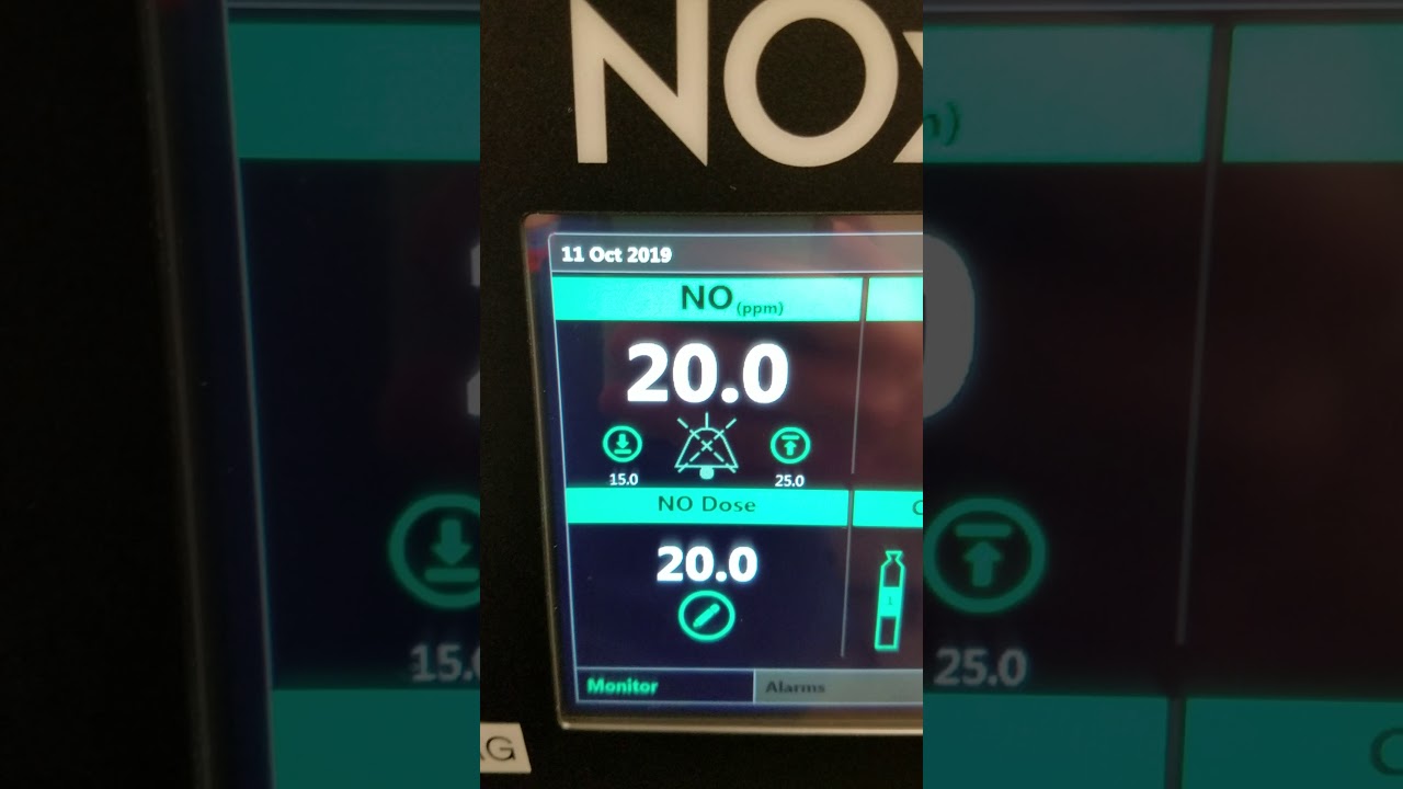 Manual ventilation with the NOxBOXi - October 2019