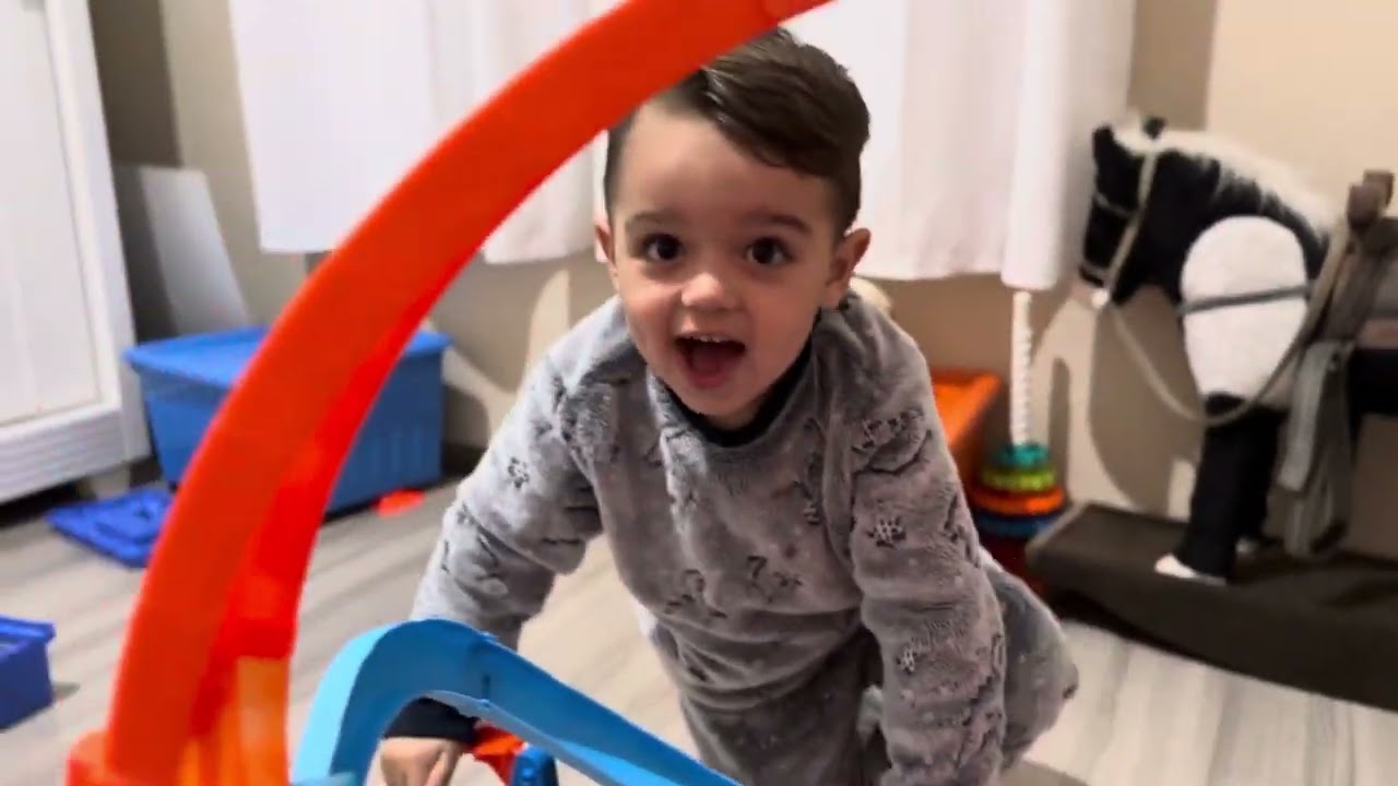 Pista nova da Hotwheels action