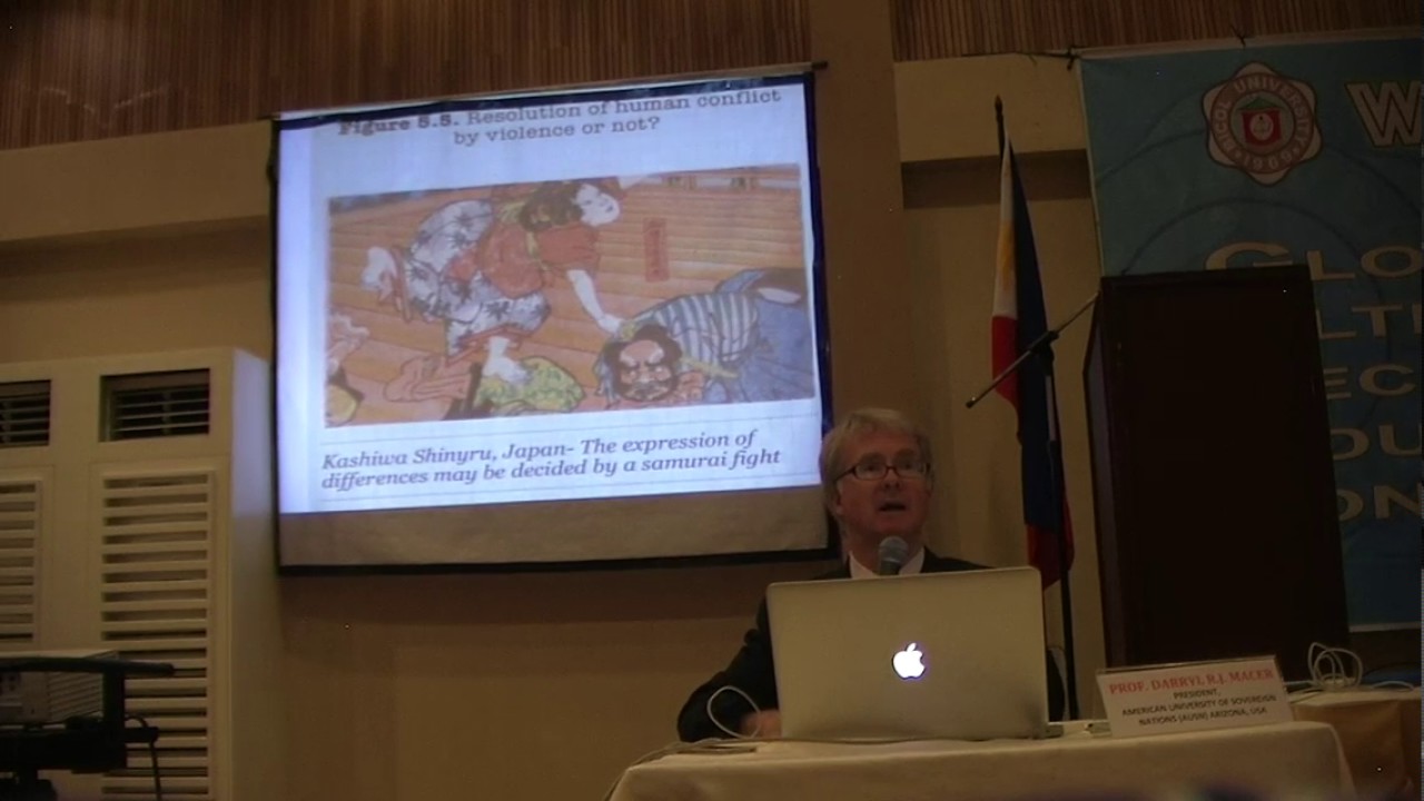 Bioethics Education - Prof. Dr. Darryl Macer, President, AUSN.