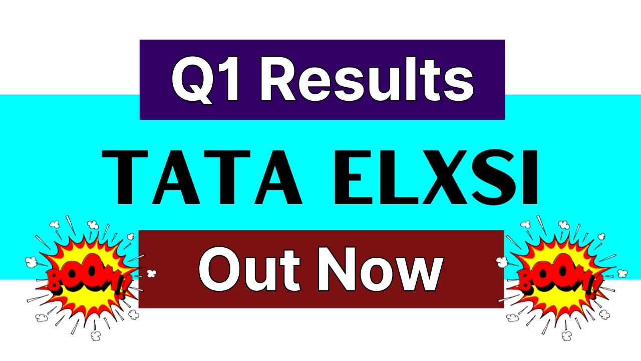 TATA ELXSI Q1 Results 2026 &bull; TATA ELXSI Share Latest News &bull; TATA ELXSI Q1 Results &bull; TATA ELXSI Share