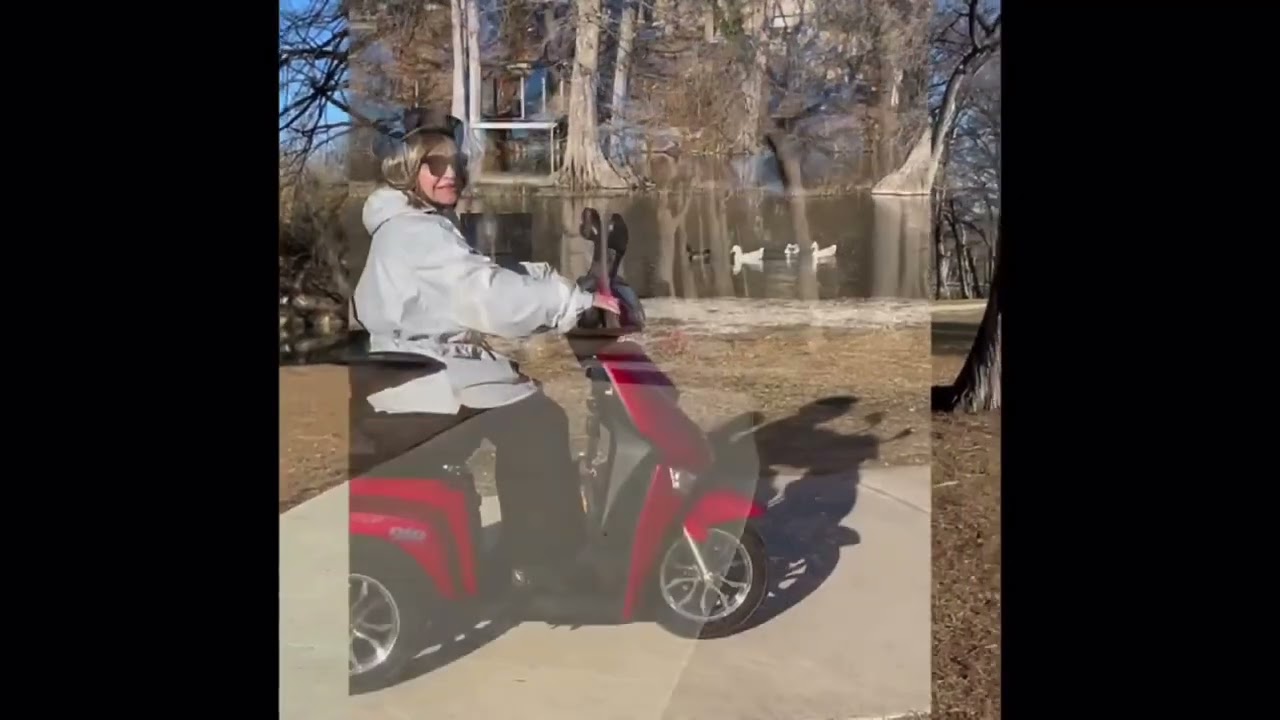 GIO Titan Long Range Mobility Scooter for Outdoor