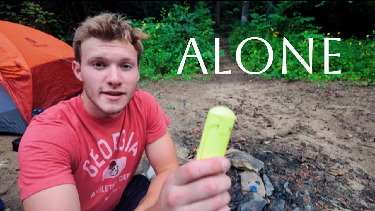 Solo Camping in the East Tennessee Mountains - Snakes...