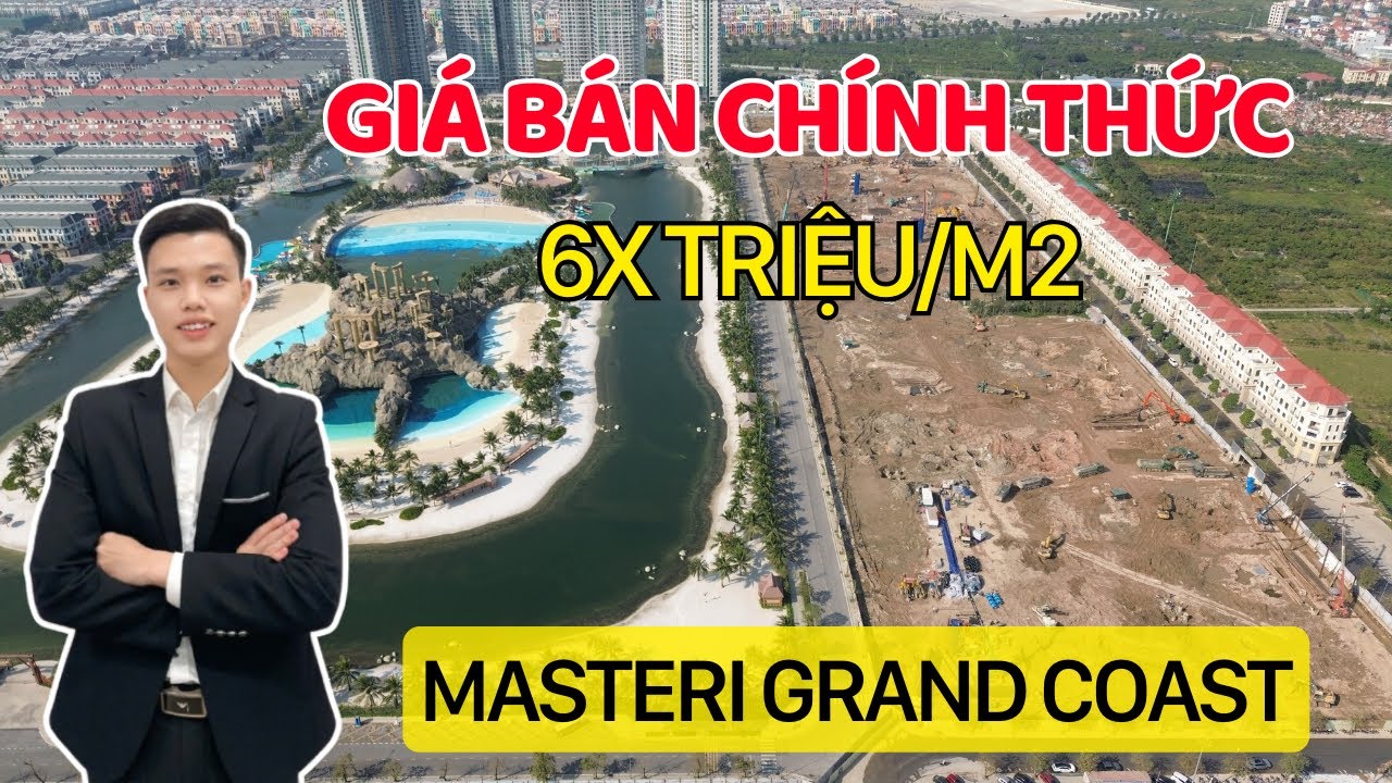 Ra mắt chính thức 7 toà căn hộ Masteri Grand Coast cạnh Hồ Tạo Sóng Vinhomes Ocean Park 2