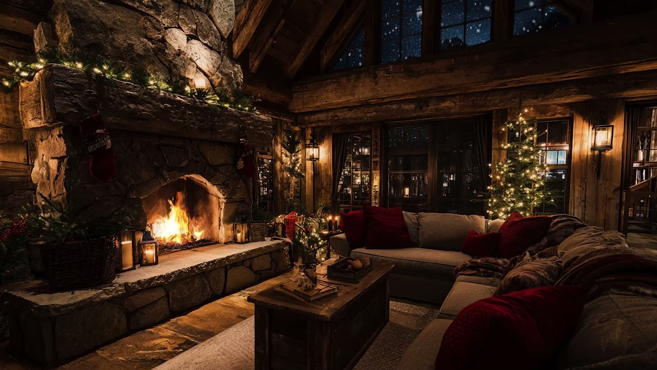A Winter Room That Lets You Breathe 2025 🌙❄️ | Gentle Piano Ambience