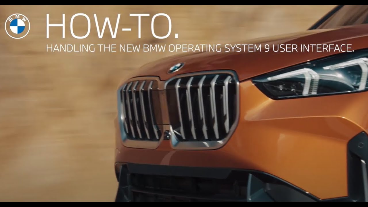 How to Use BMW's iDrive Operating System 9 | BMW How-To