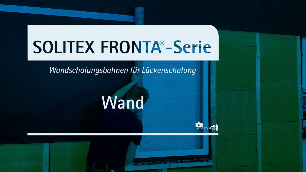 SOLITEX FRONTA-Serie | Wand | Verarbeitung
