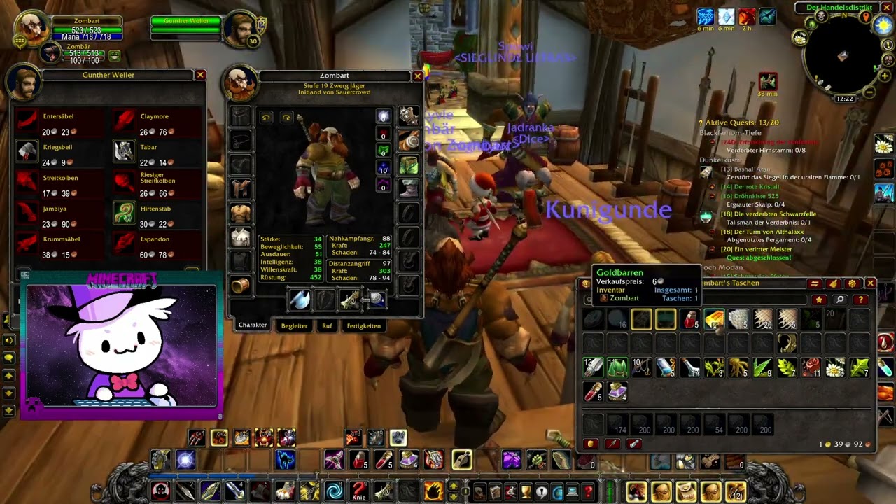 [SAUERCROWD] TAG 5 - World of Warcraft HARDCORE