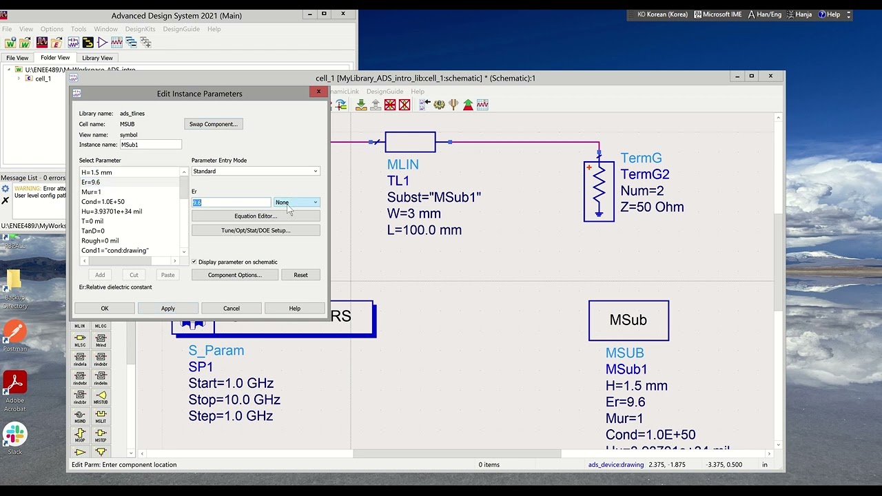 Keysight ADS intro