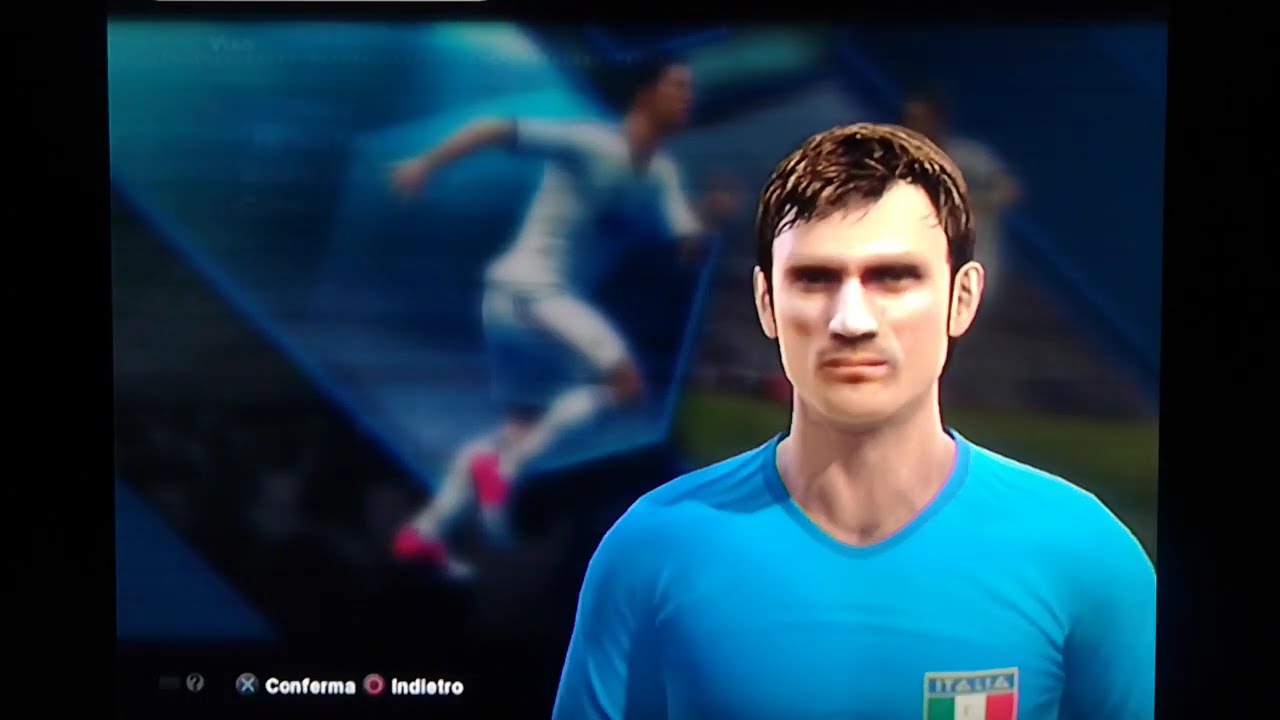 PES 2013 PS3 - I LOVE FACE SCAN ! ITALIA 1970