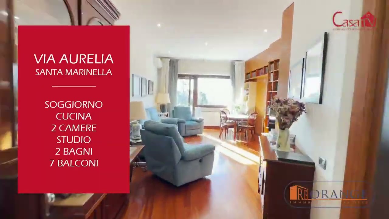 Appartamento Via Aurelia   SANTA MARINELLA   Adiacente Porticciolo Centro