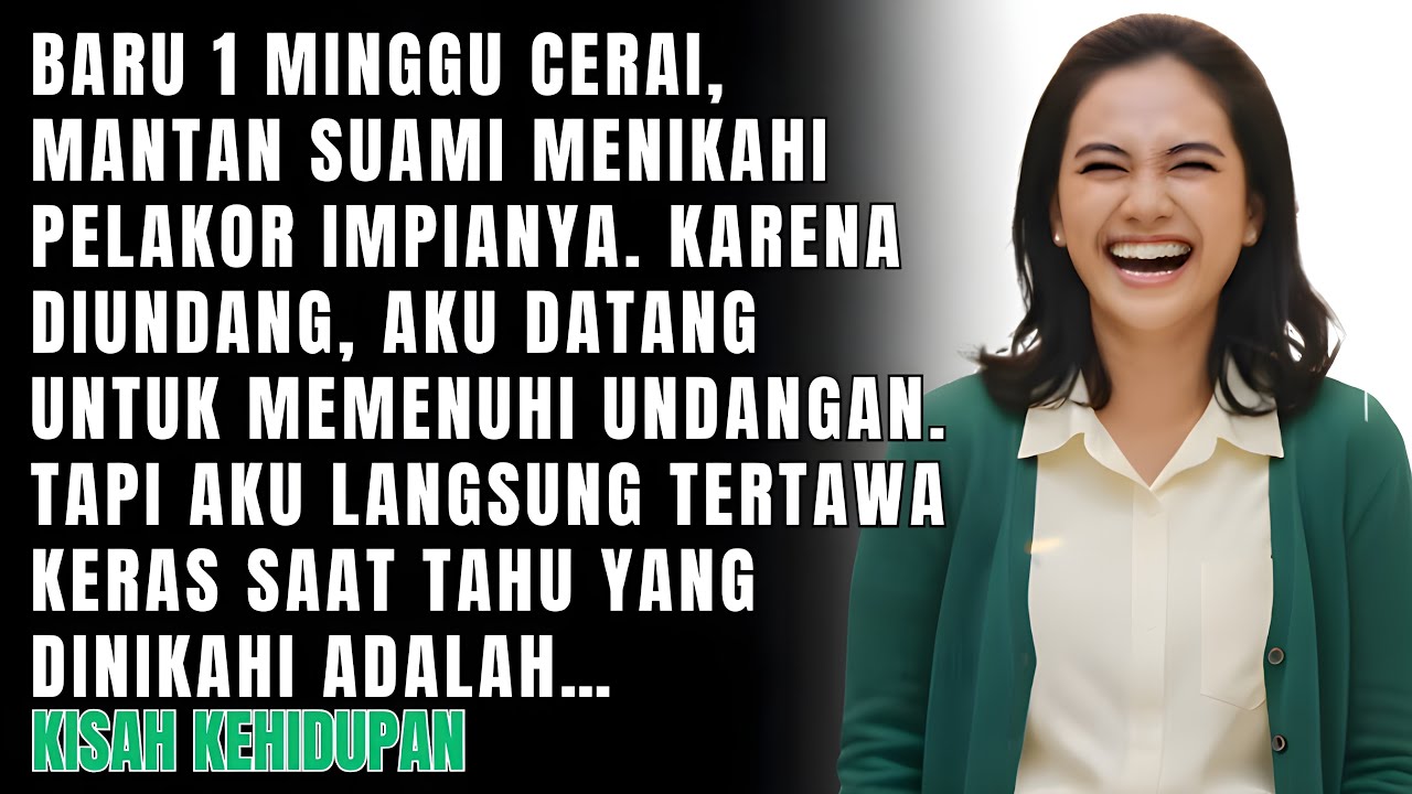 AKU TERTAWA DI NIKAHAN MANTAN SUAMIKU, SEMUA KAGET SAAT TAHU PELAKOR ITU TERNYATA MANTAN PEMBANTUKU
