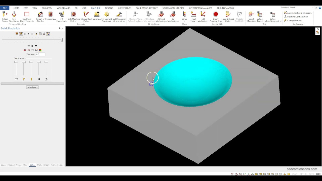 Alphacam Radial 3D Machining