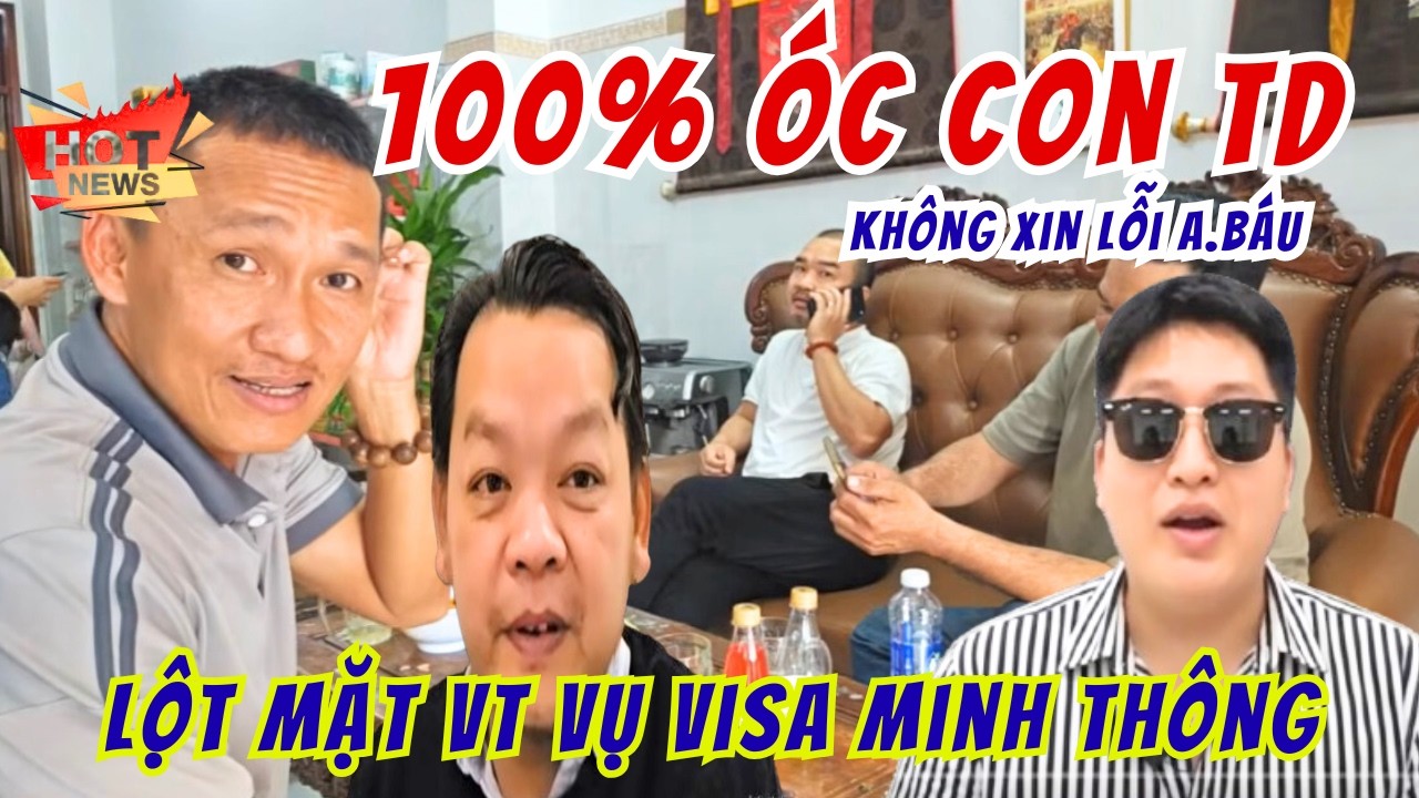 TMT Mang Y Trắng Sụp Hố Ngay? Óc Con TD Hăm A.Báu | Vô Thường Bị Lõ Vụ Visa MT