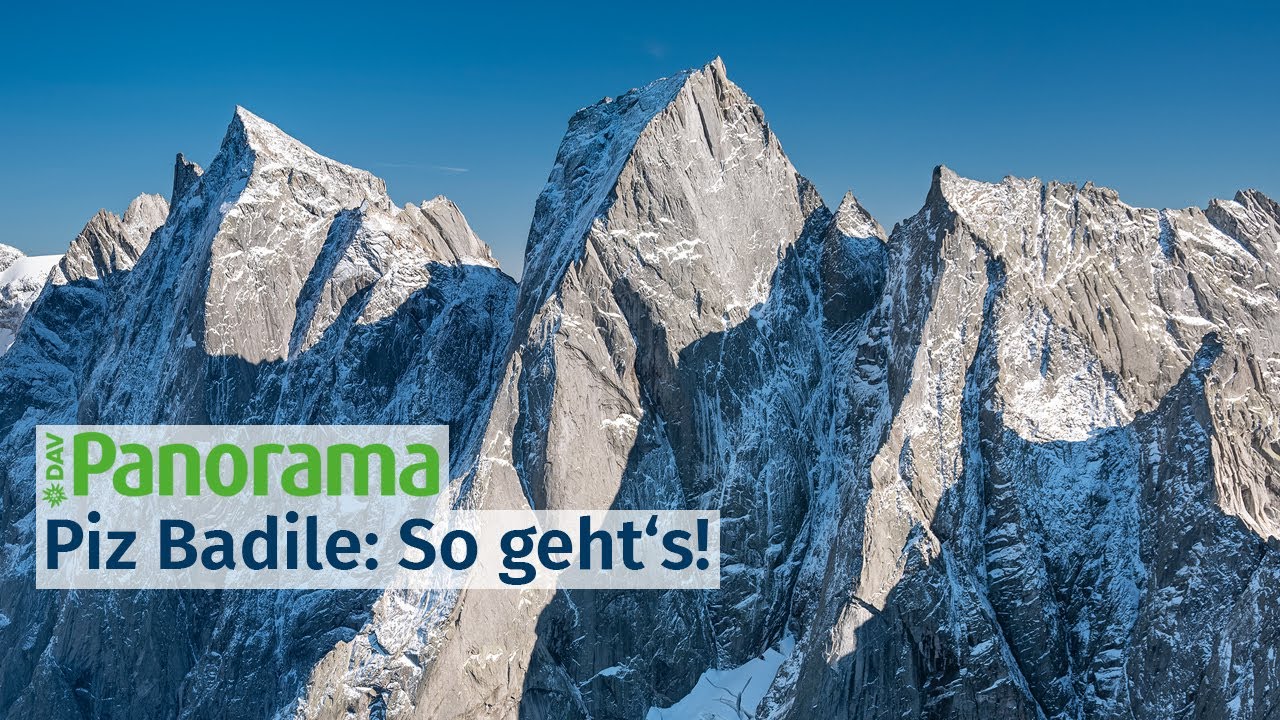 So geht's: Piz Badile Nordkante