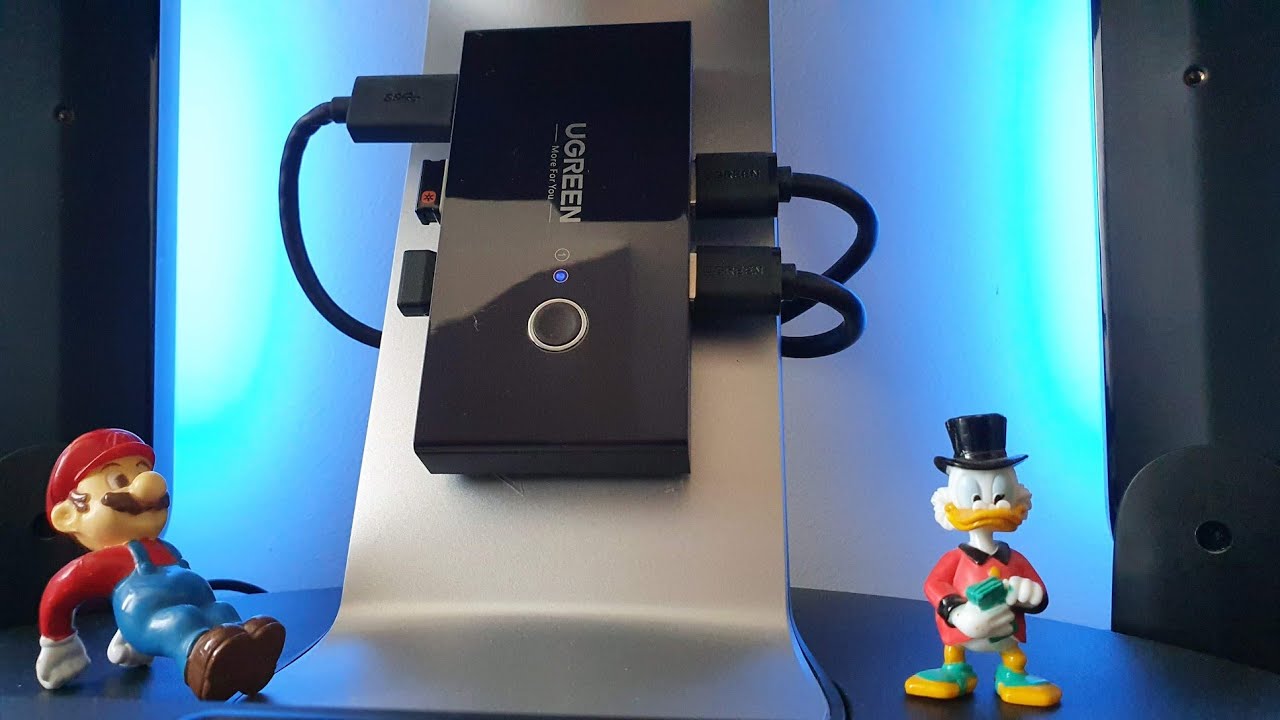 Partager vos périphériques entre deux machines 💻🖱⌨ Commutateur USB de chez UGreen