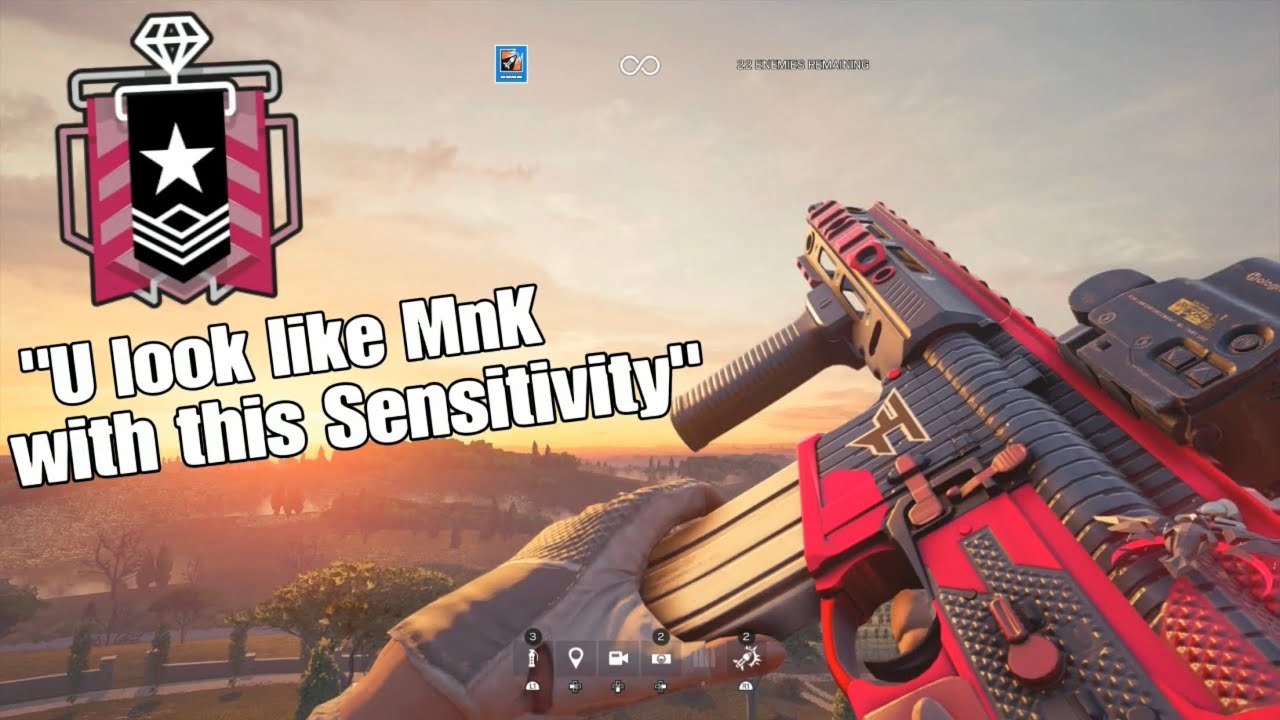 The BEST Console Sensitivity & Settings That Makes You Look MnK - Rainbow Six Siege Console Champion