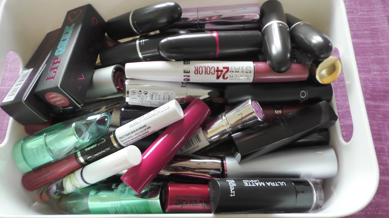 ♥Lippenstift-Sammlung♥ - ich miste aus - mit vielen Lippen-Swatches :)