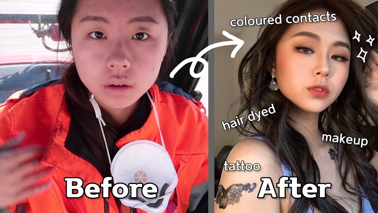 Forklift driver to ABG(Asian Baby Girl) Transformation✨
