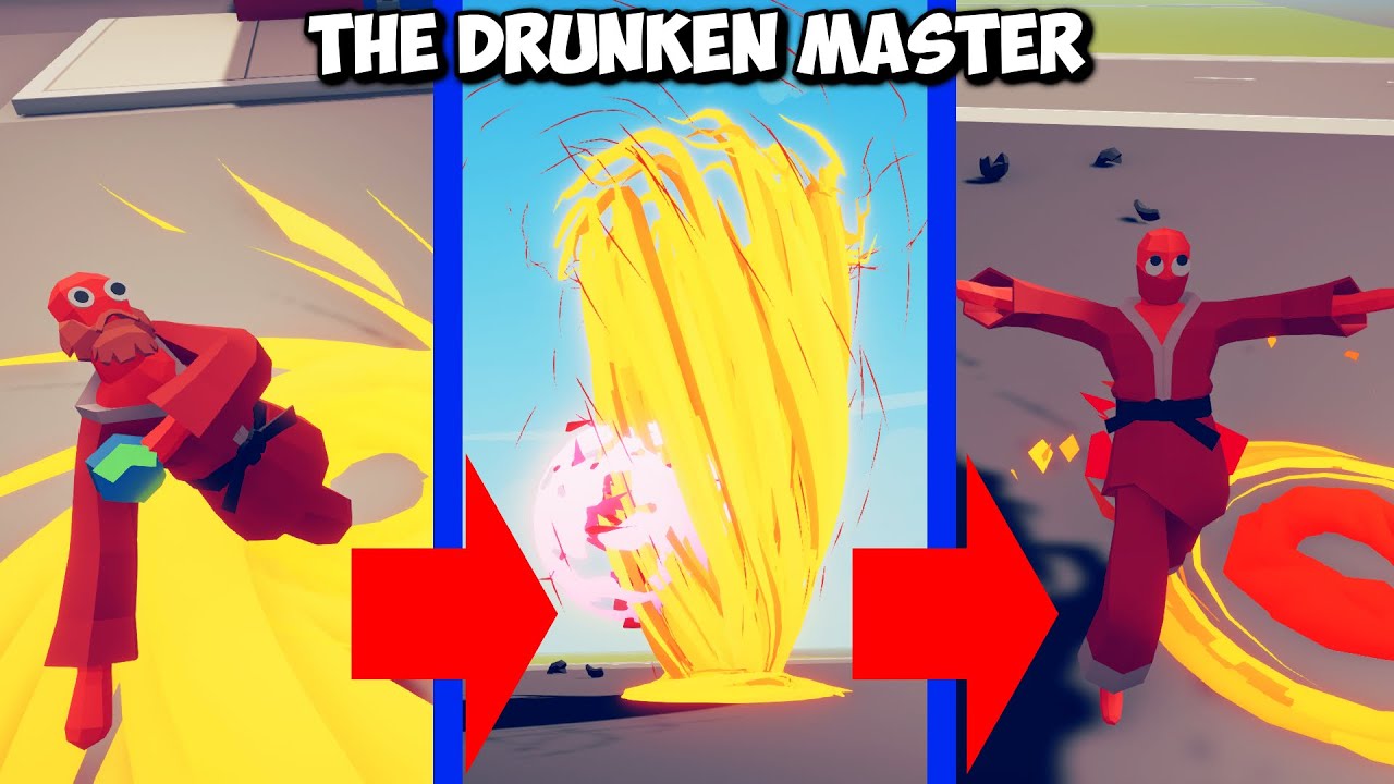 Transform Fighter! The Drunken Master vs Every Faction - Totally Accurate Battle Simulator TABS