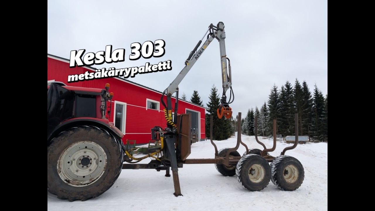 Kesla 303 metsäkärrypaketti
