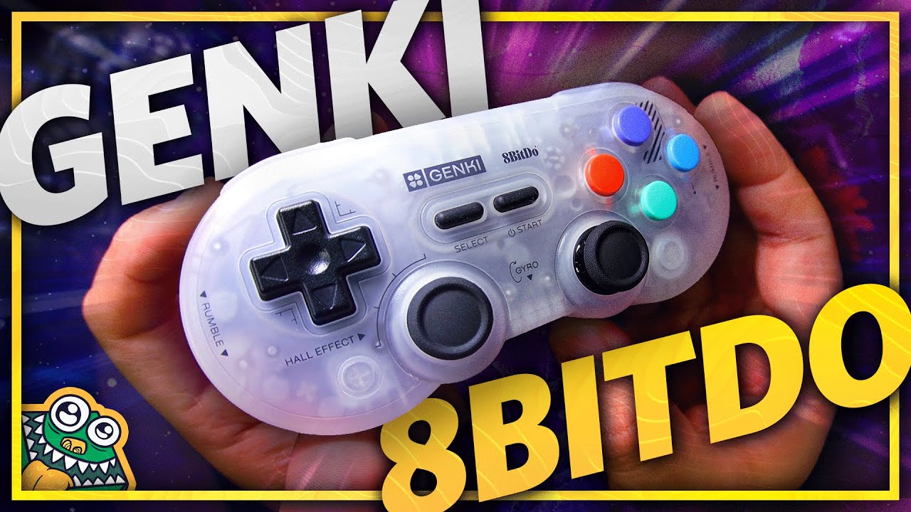 Genki x 8bitdo's PocketPro Gamepad 🎮 - Unboxing and Overview