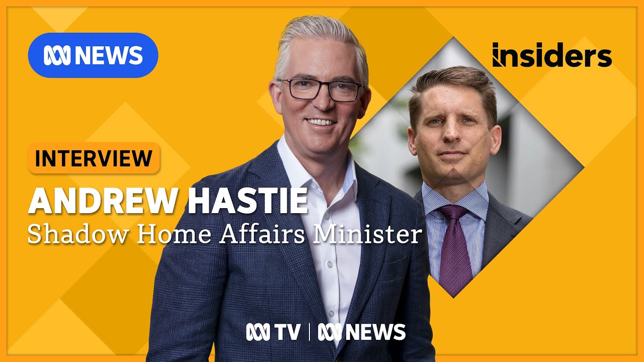 Andrew Hastie on what US intervention in Iran-Israel means for Australia | Insiders | ABC NEWS
