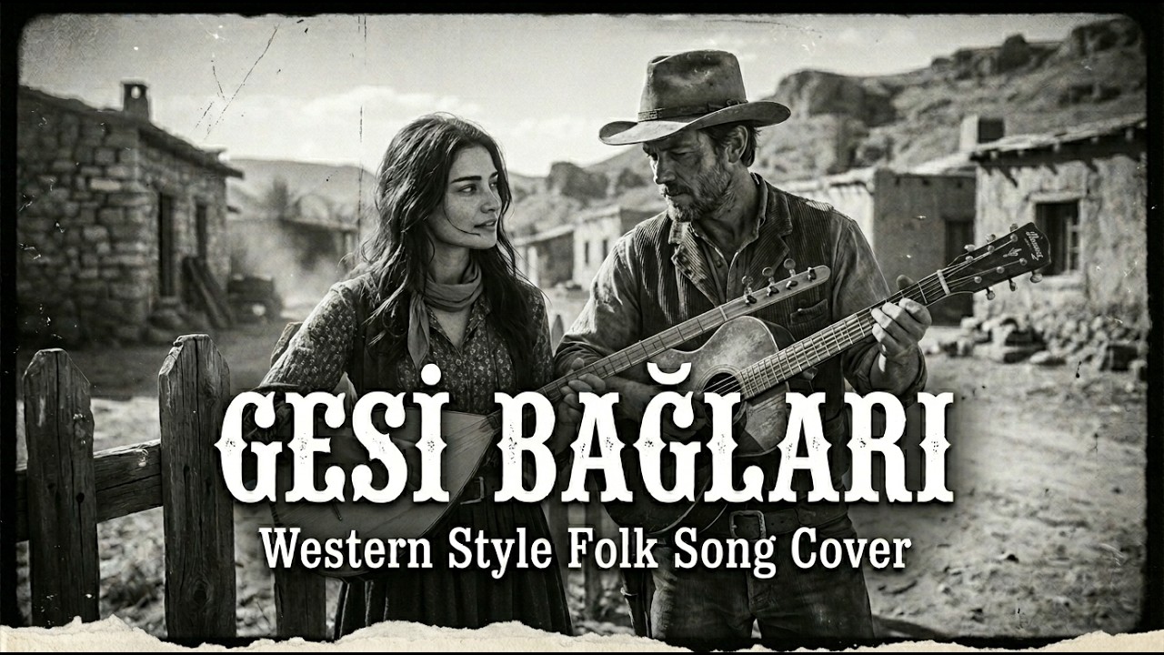 Gesi Bağları - Türküsü Western Cover Düet | Vahşi Batı Kovboy Tarzı Türkü