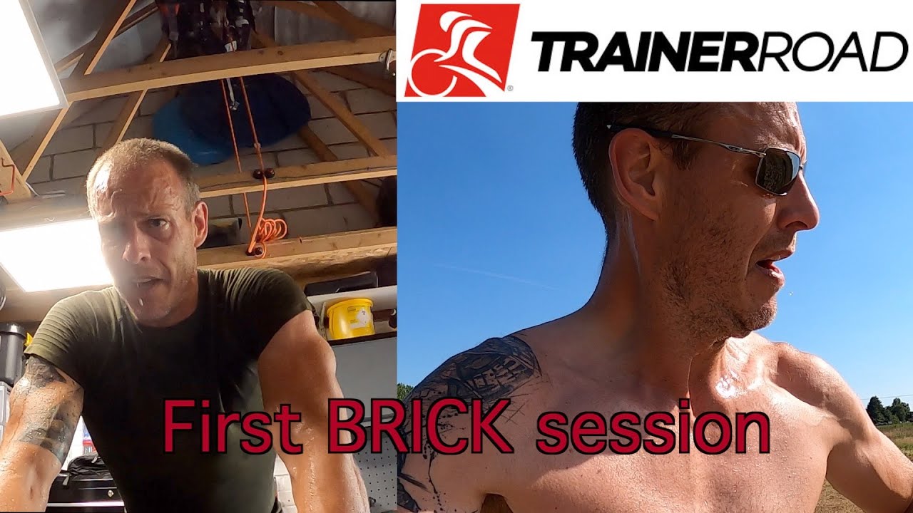 First Triathlon Brick | Week 1 with TRAINERROAD