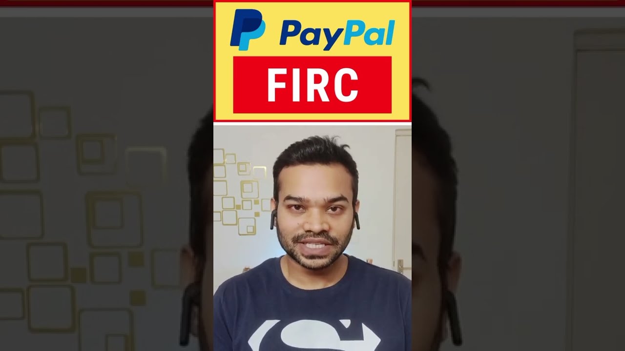 PayPal #FIRC Process: Download Foreign Inward Remittance Advise From #paypal  Account