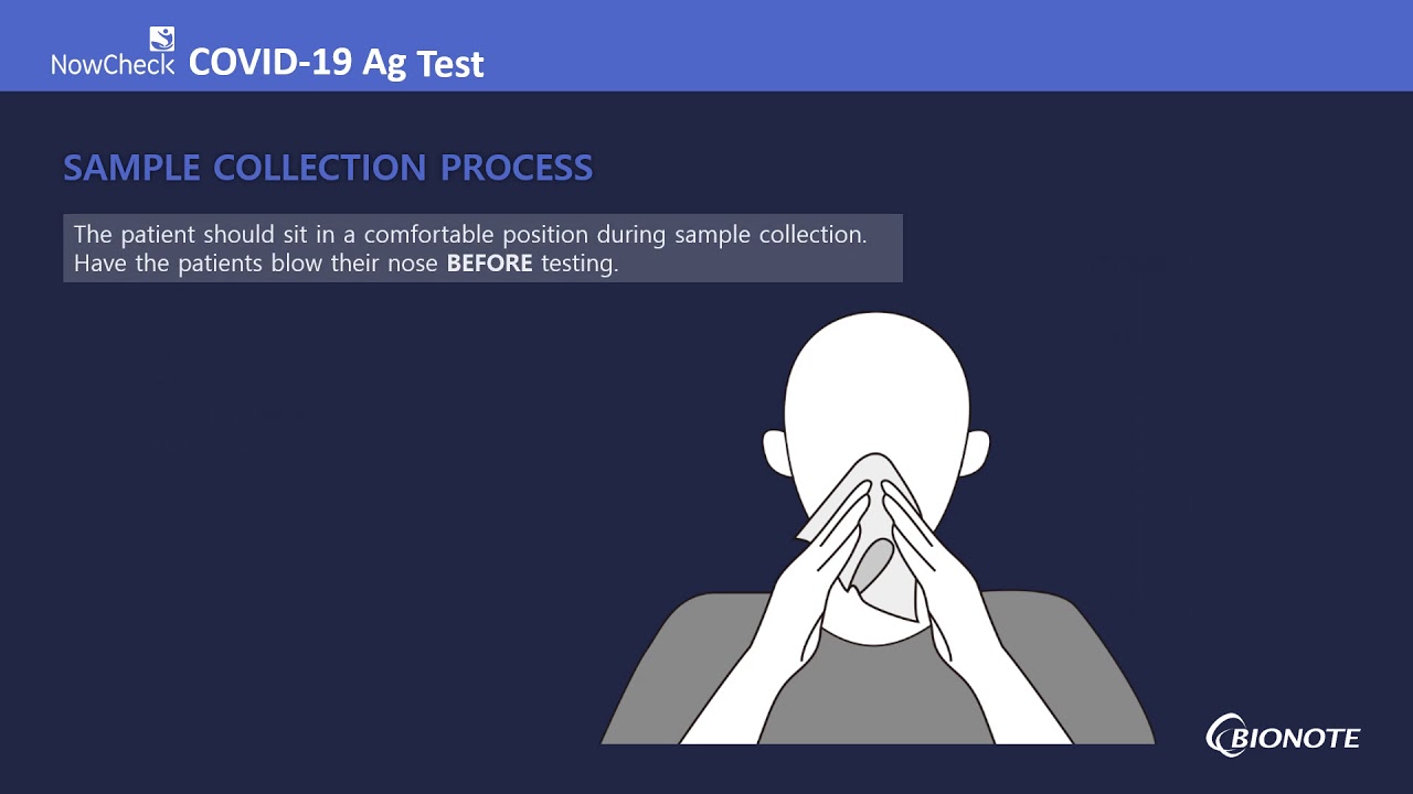 NowCheck COVID 19 | Corona | Schnelltest | procedure EN NS