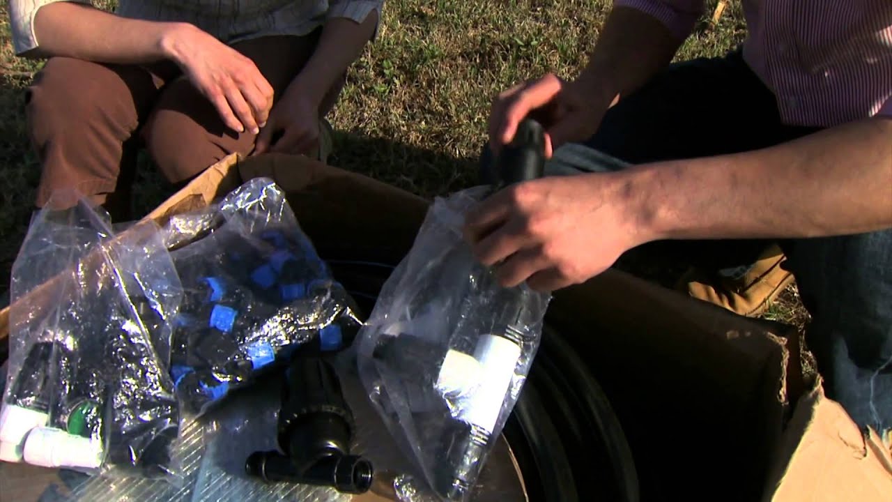 Garden Irrigation Kit: Unboxing