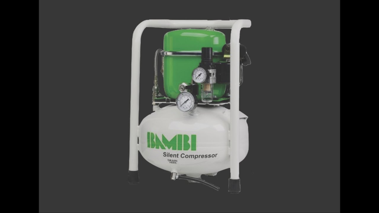 Bambi BB8 Lubricated Silent Air Compressor Review