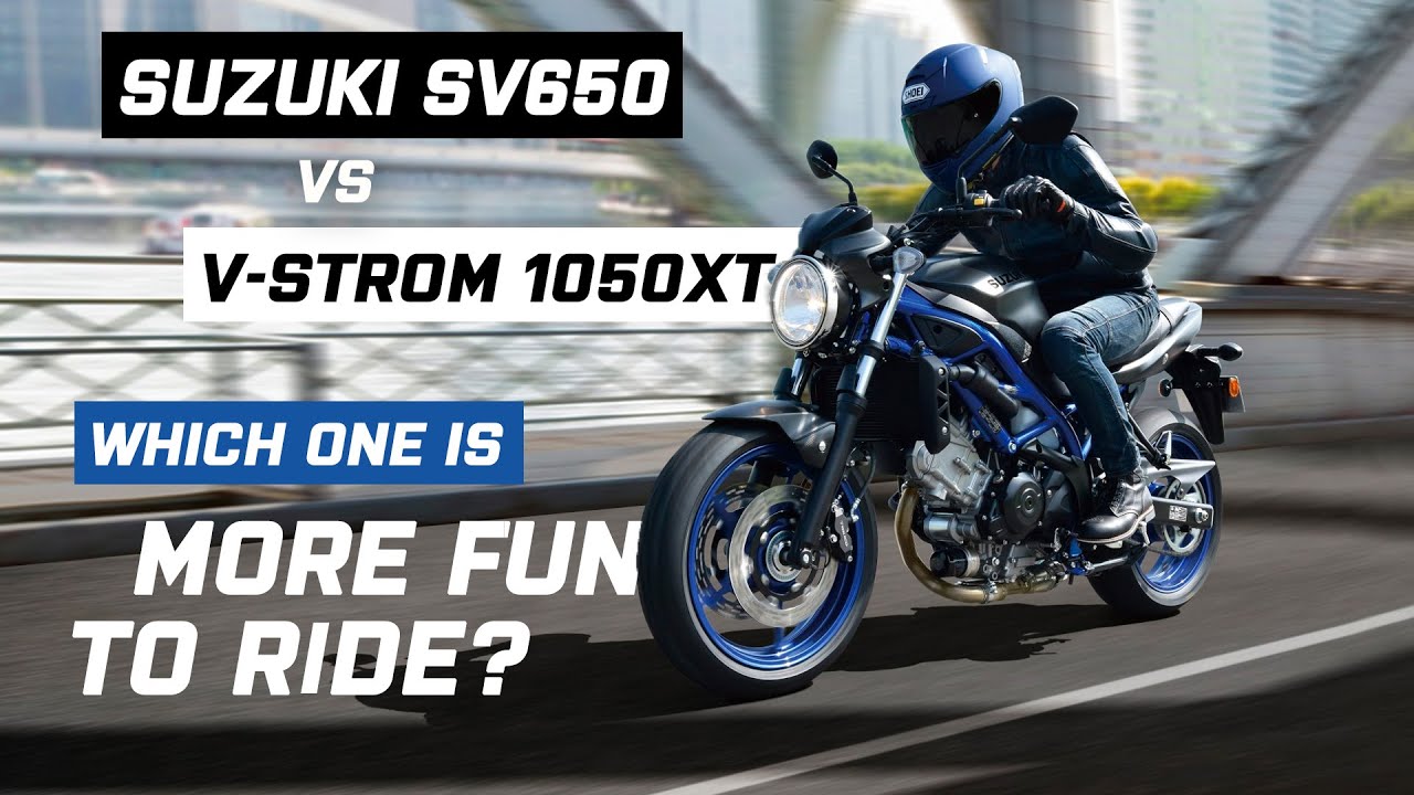Suzuki SV650 против V-Strom 1050XT — на каком мотоцикле веселее ездить?