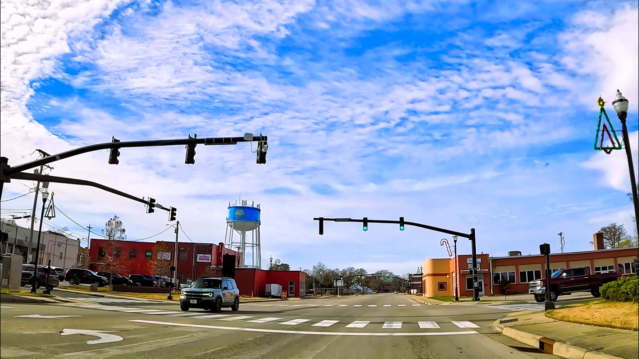 Driving Around Elizabeth City, North Carolina 01 (Day Drive)