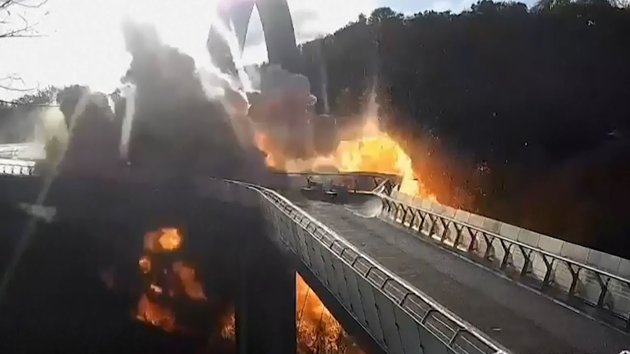 Ukraine's Precision Strikes: Bridges Down!