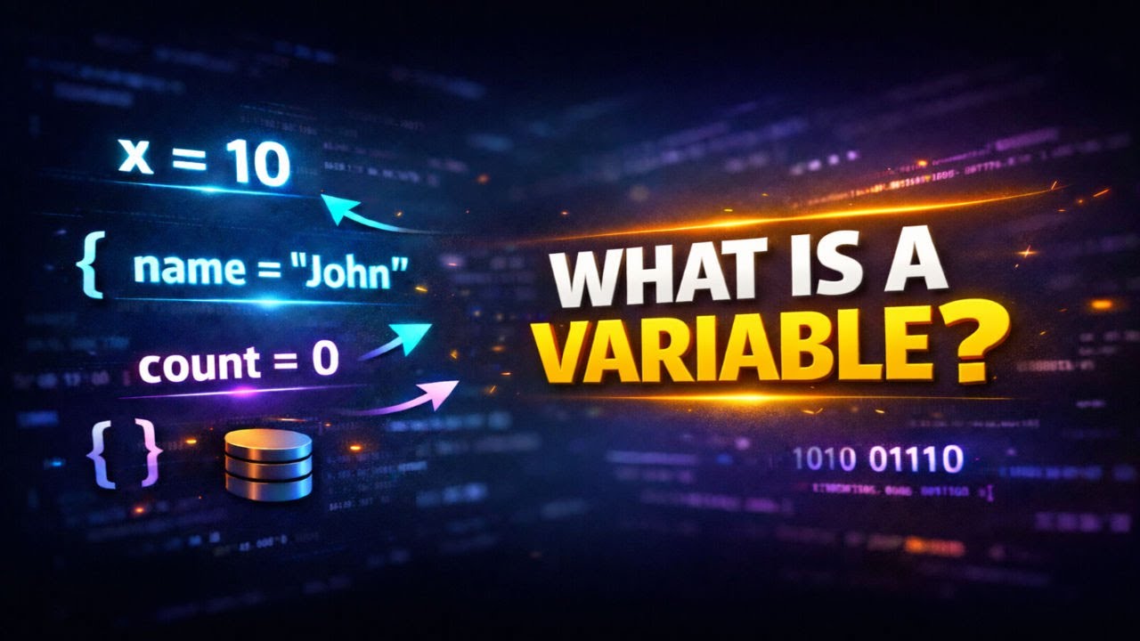 What is a Variable & Why Variables are Needed in Java | Variables Explained for Beginners | Part-4