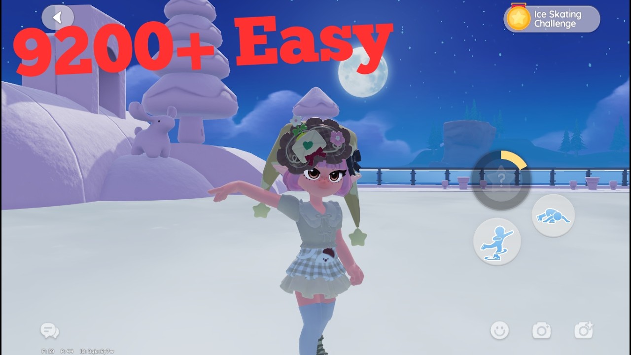 Heartopia: Best Way To Get 9200+ Points In Ice Skating Challenge Mode