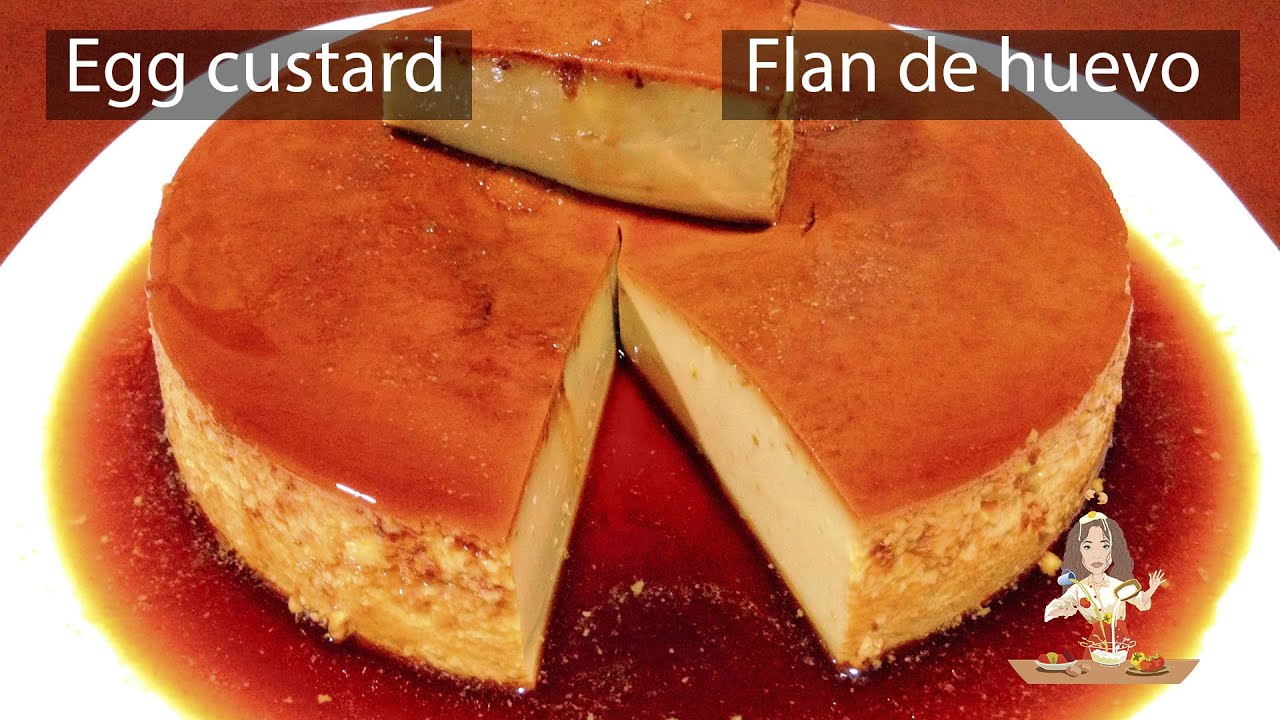 FLAN DE HUEVOS O QUESO DE LECHE   //Egg custard