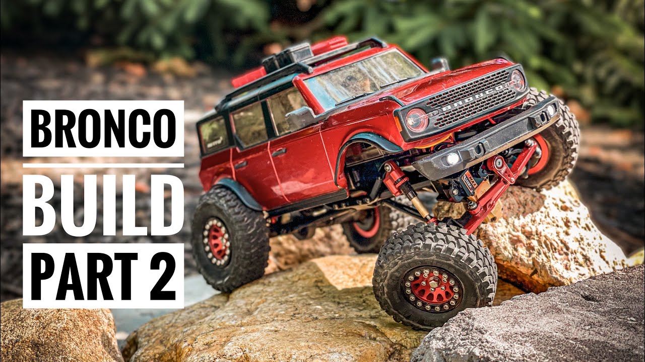SCX24 Bronco Build Part 2 - More Power!!!