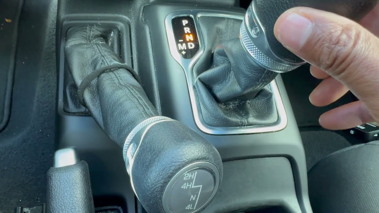 How to Put Jeep Gladiator in 4 Wheel Drive