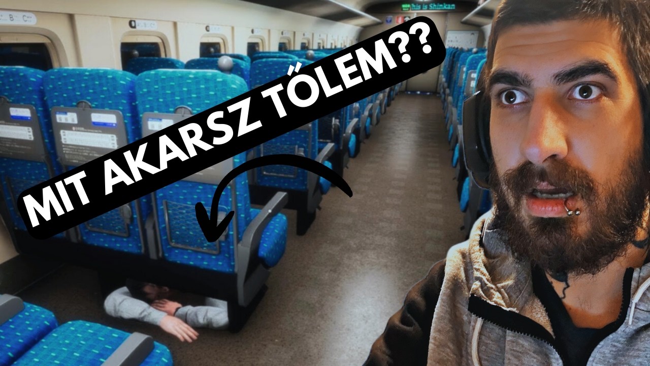 FURCSA DOLGOK TÖRTÉNNEK EZEN A VONATON | Chilla's Art | Shinkansen 0