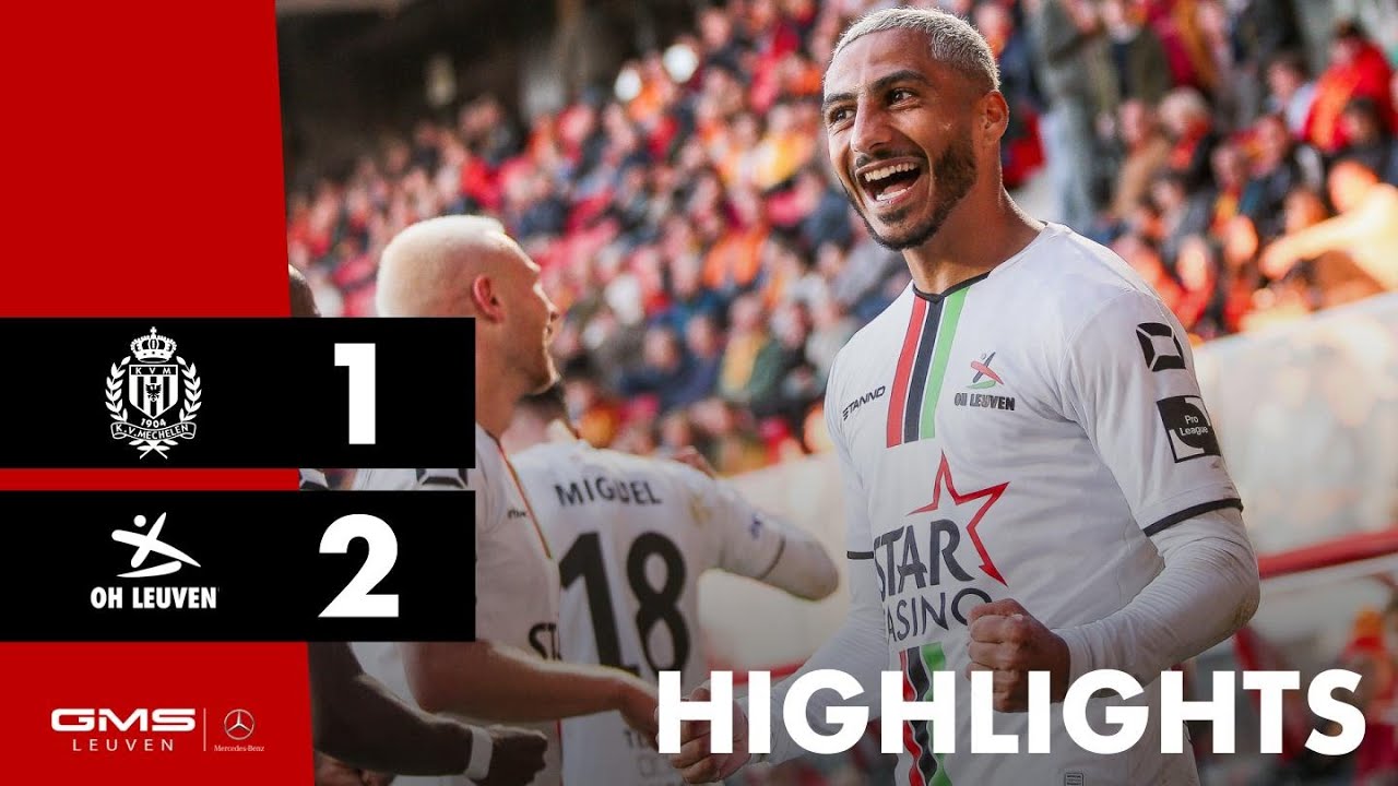 HIGHLIGHTS | JPL 23-24 | KV Mechelen - OH Leuven